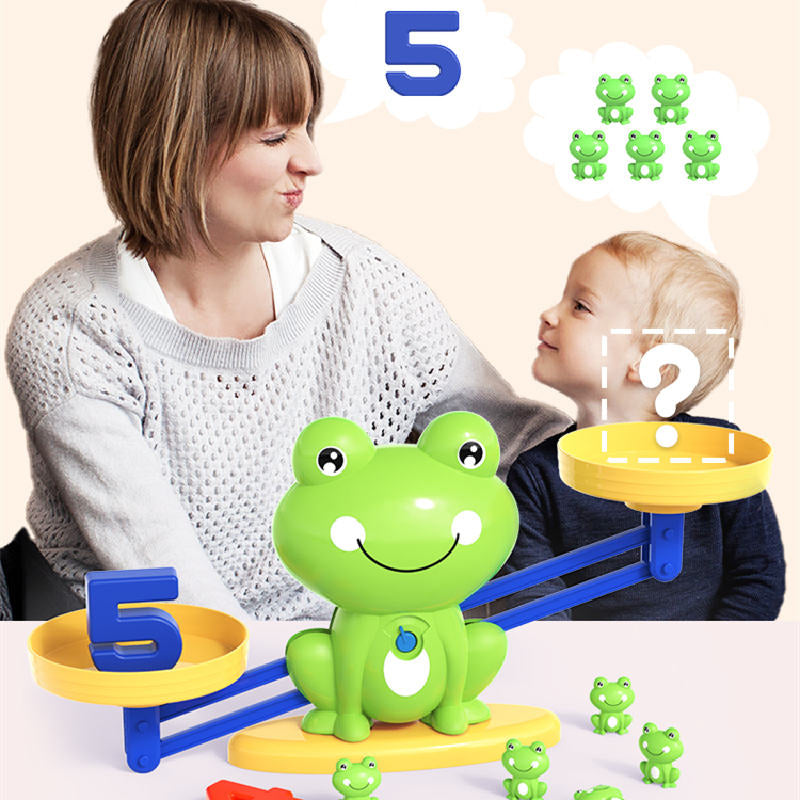 BalanceMath Montessori Kids Math Scale Toy for Hands-On Counting and Early Learning