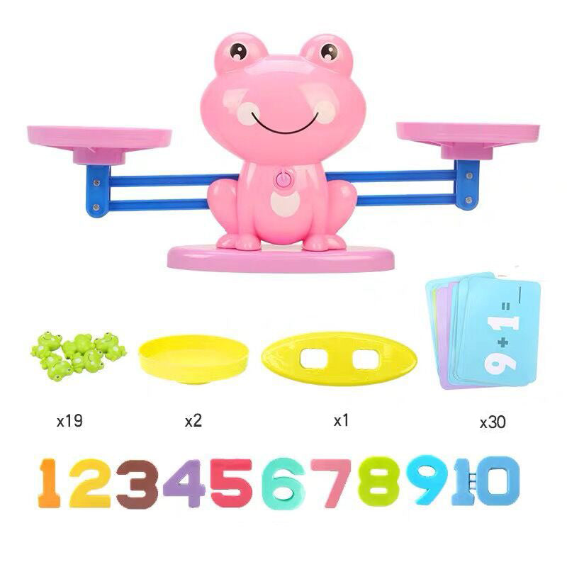 BalanceMath Montessori Kids Math Scale Toy for Hands-On Counting and Early Learning