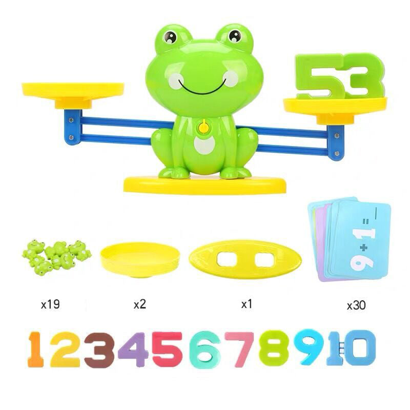 BalanceMath Montessori Kids Math Scale Toy for Hands-On Counting and Early Learning