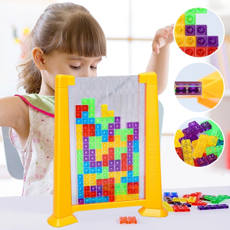 BlockLogic Kids Spatial Puzzle Board Game for Problem Solving and Creative Thinking