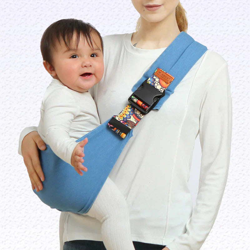 CuddleEase Ergonomic Baby Sling Carrier, Breathable Seat Newborn Wrap 0+ Months