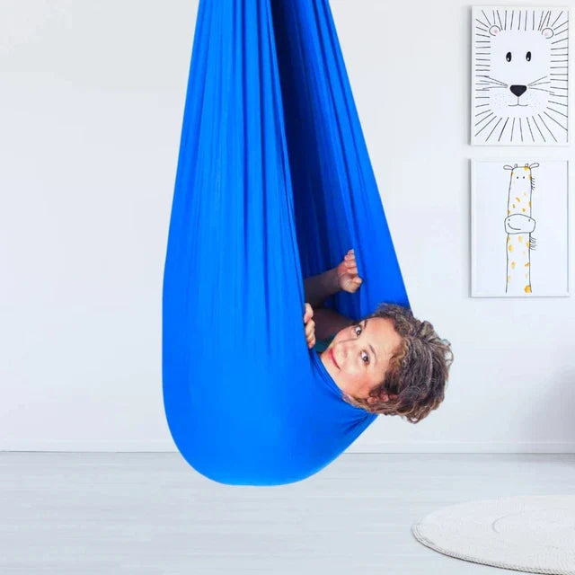 CalmiSwing Kids Sensory Swing for Relaxing Indoor Play and Sensory Stimulation