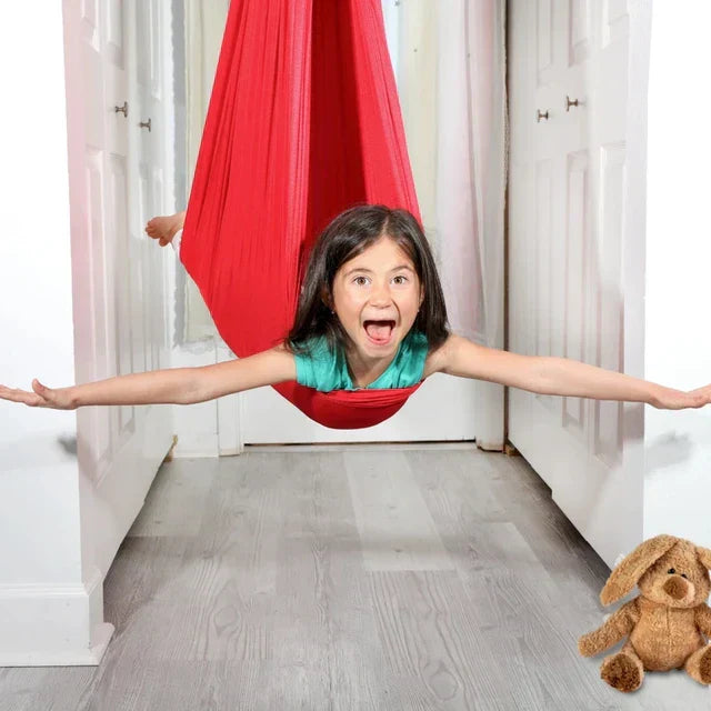 CalmiSwing Kids Sensory Swing for Relaxing Indoor Play and Sensory Stimulation