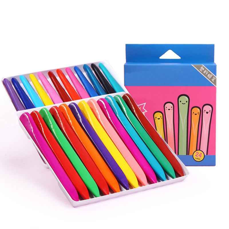 CleanColor Kids Twist Crayon Drawing Set for Mess-Free Creative Coloring