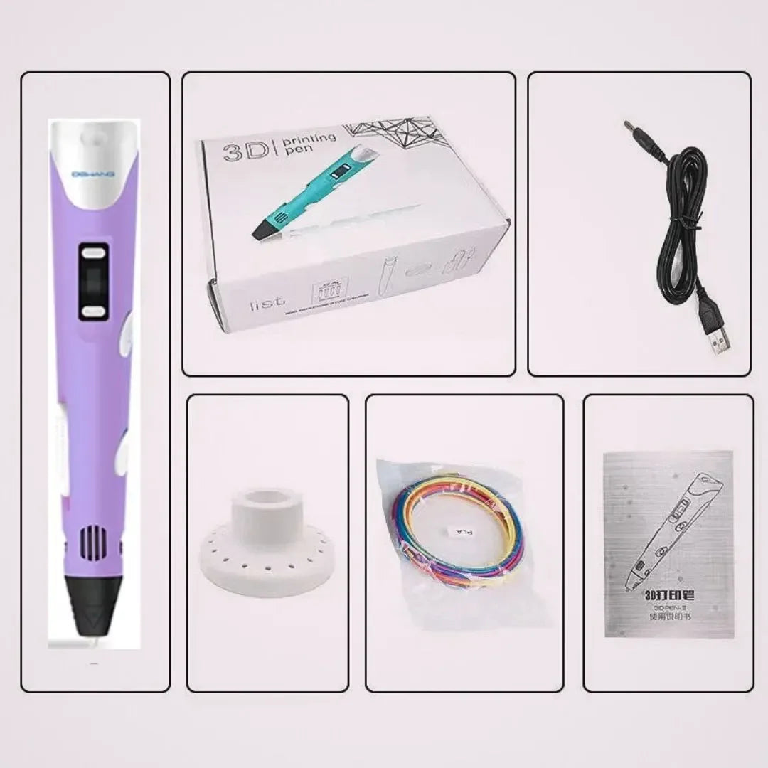 CreatePen Innovative 3D Printing Pen for Kids Creative Drawing Play