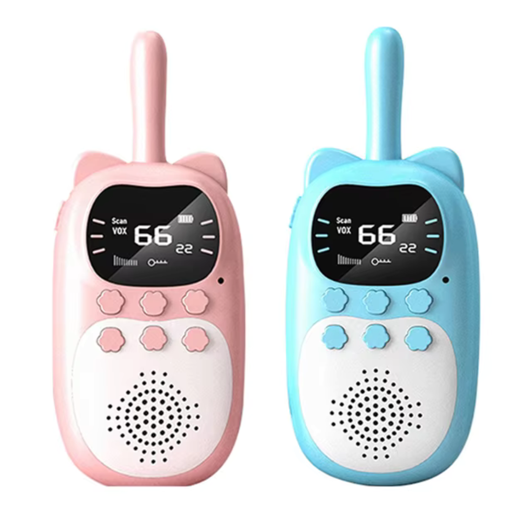 TalkTrail Rechargeable Walkie Talkies for Kids, 3km Range Outdoor Play Set