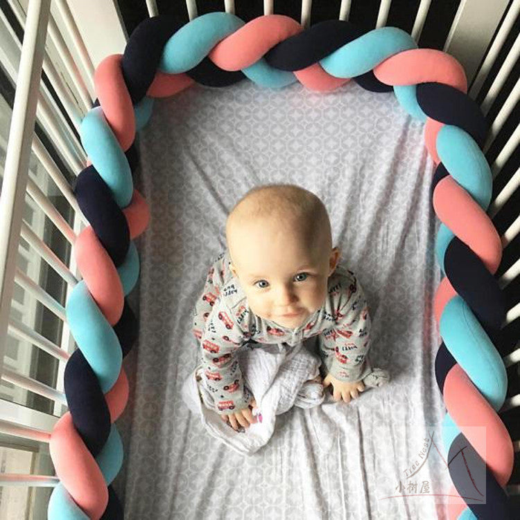 DreamGuard Soft Baby Crib Bumper, Safe Breathable Nursery Bedding Protector