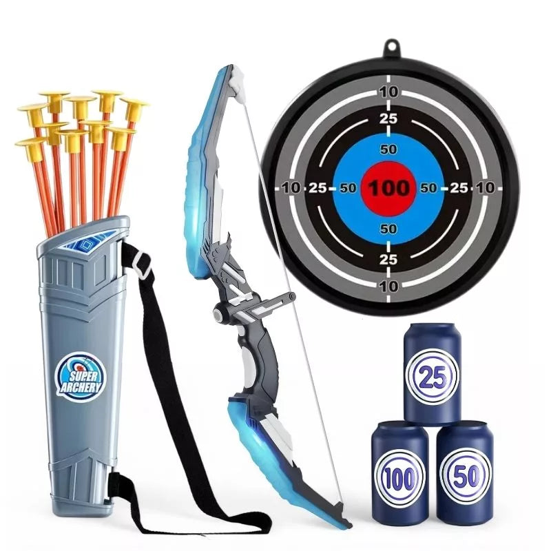 ArrowAce Kids Bow and Arrow Archery Toy Set with Target and Arrows