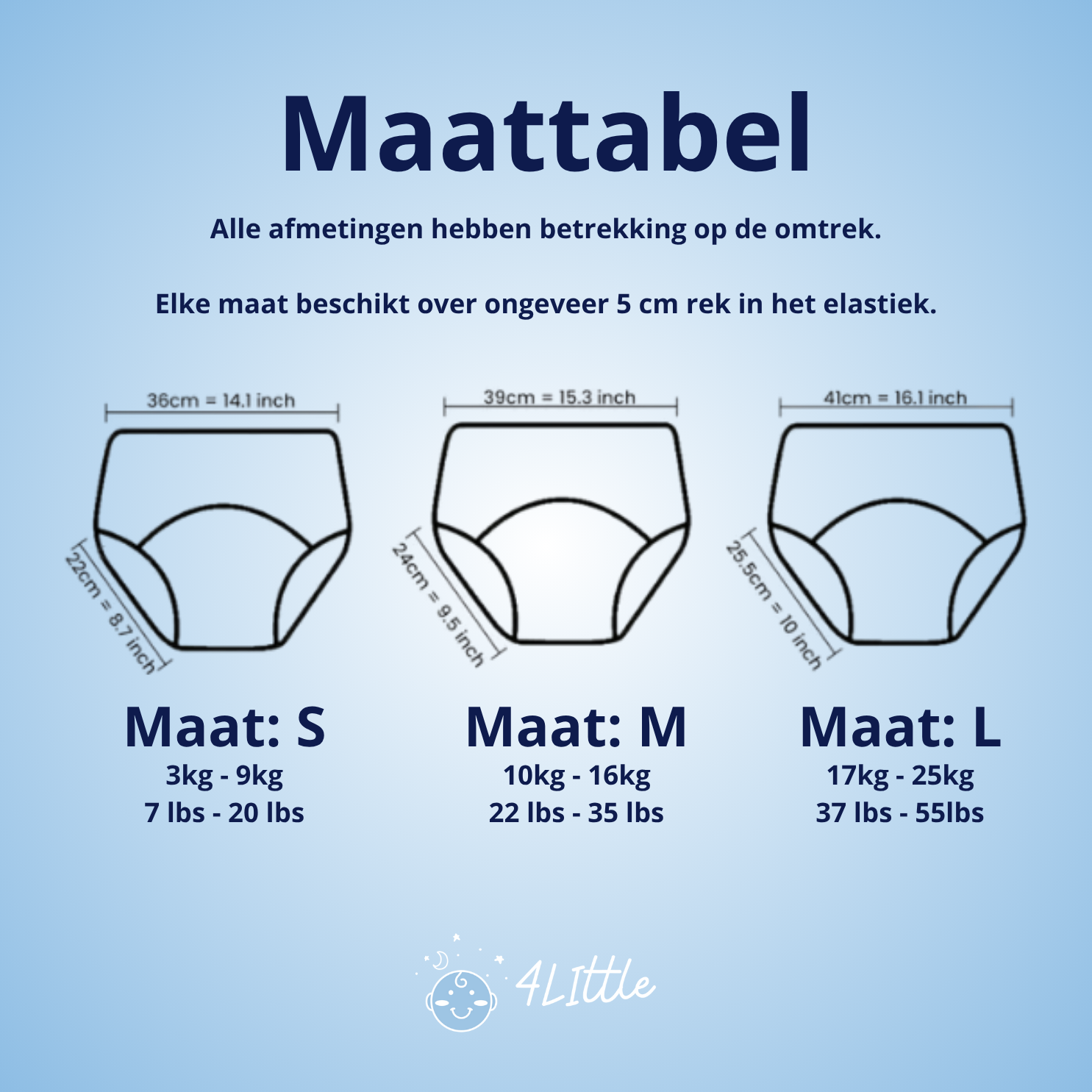 EasyFit Potty Training Diapers for Toddlers Reusable Learning Underwear