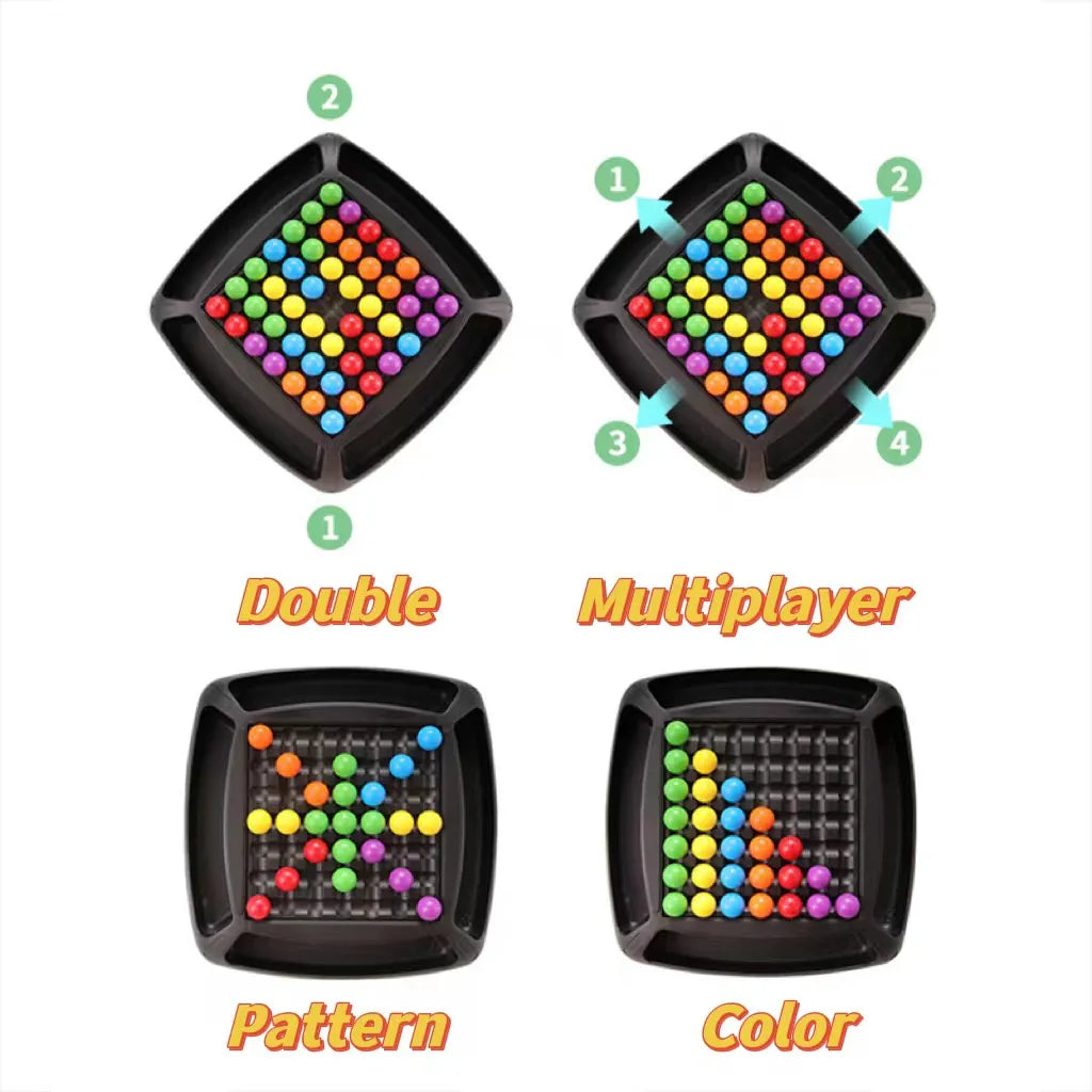 ColorLogic Pro Kids Color Matching Puzzle Board Game for Thinking and Skill Development
