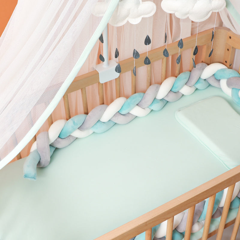 DreamGuard Soft Baby Crib Bumper, Safe Breathable Nursery Bedding Protector
