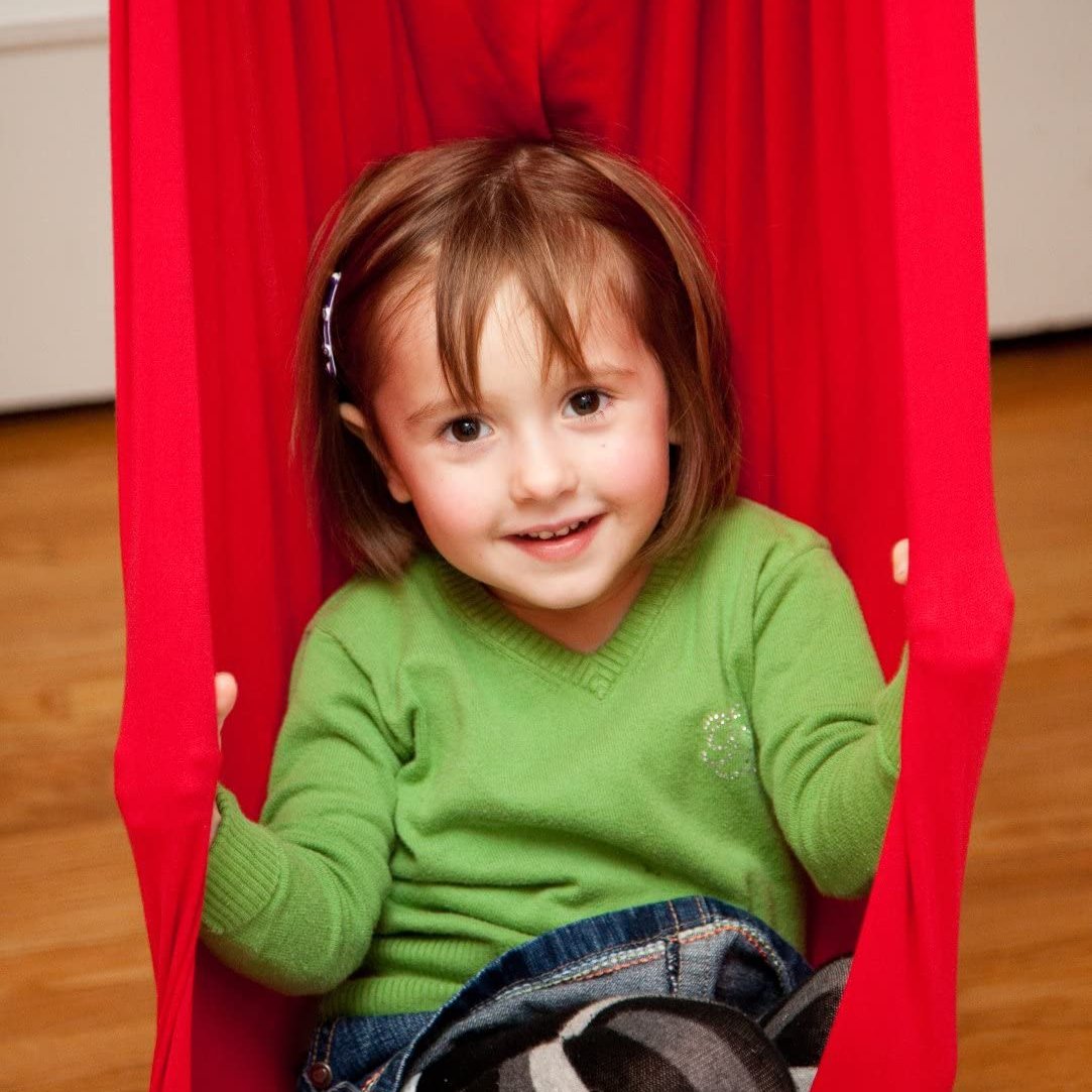 CalmNest Indoor Sensory Swing Chair for Kids Sensory Play and Relaxation