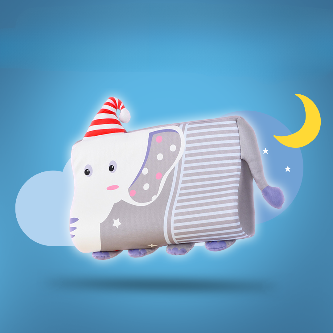 SleepNest Ergonomic Toddler Pillow for Neck Support and Better Sleep