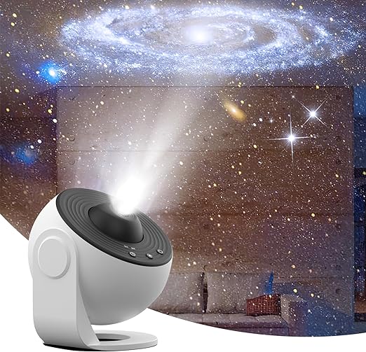 StarOrbit 360° Rotating Galaxy Night Light, LED Star Projector Lamp for Kids & Home