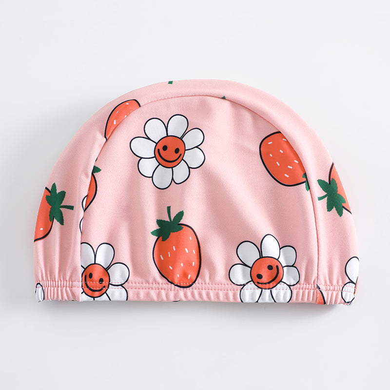 SwimBloom Girls Float Swimsuit with UV Protection, Pink Learn-to-Swwim Suit 2–7 Years