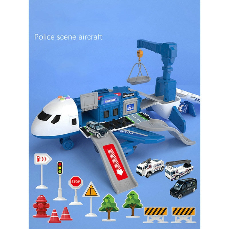 SkyExplorer Adventure Airplane Playset for Kids, 20-Piece Imaginative Role Play Toy Ages 3+