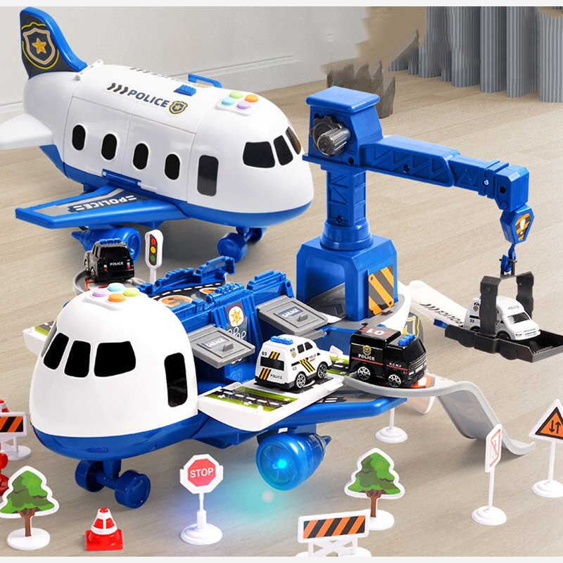 SkyExplorer Adventure Airplane Playset for Kids, 20-Piece Imaginative Role Play Toy Ages 3+