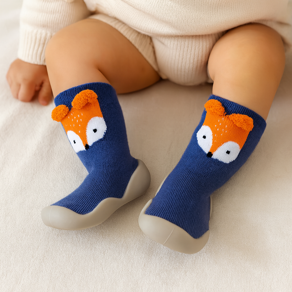 TinySteps Flex Baby Walking Shoes – Non-Slip Knit Upper with Soft Grip Sole