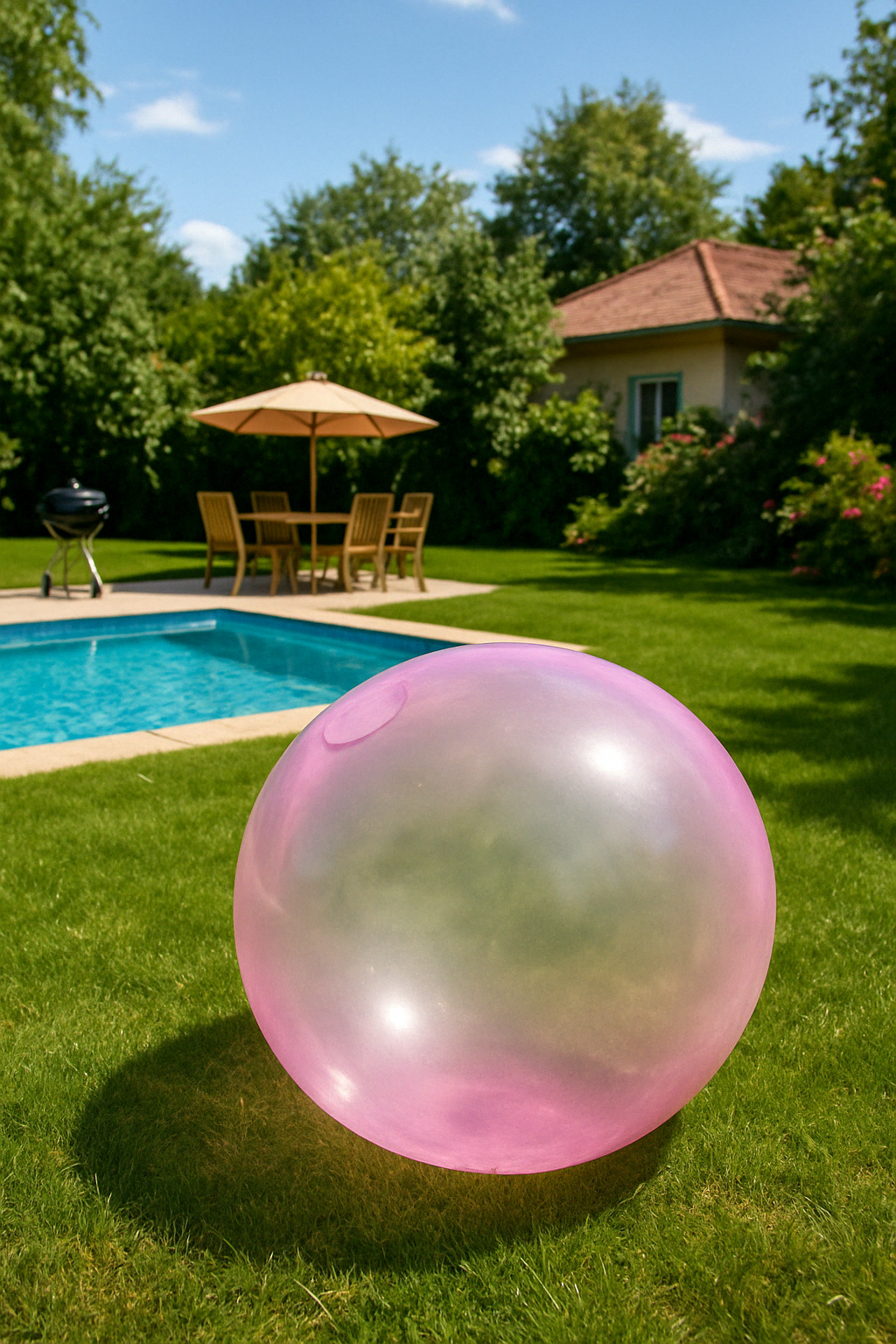 PlaySphere XL Giant Inflatable Kids Play Ball – 120cm Outdoor Active Fun Toy