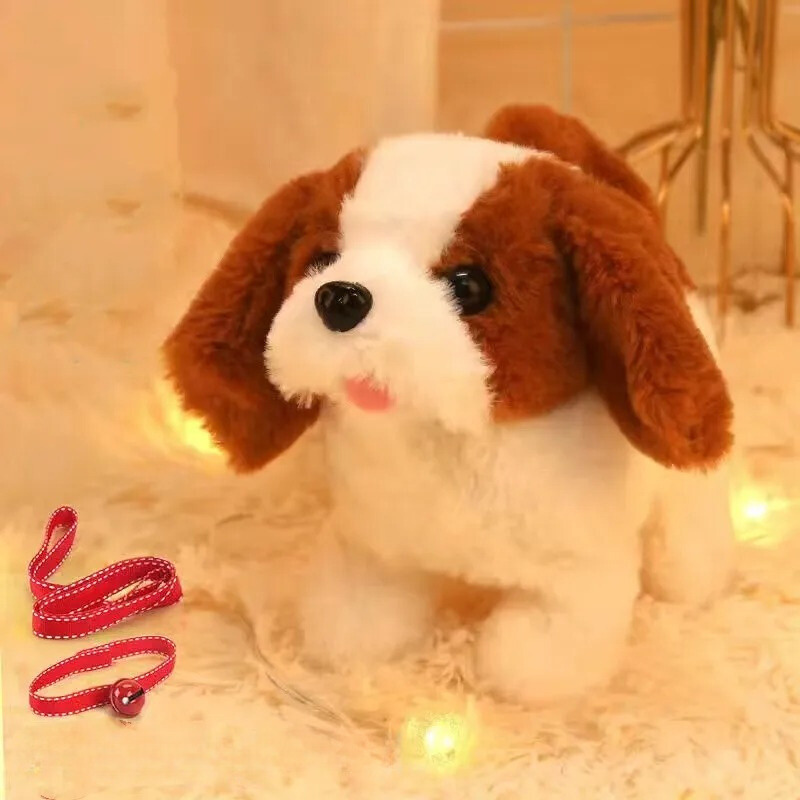 PupSteps Interactive Walking Plush Puppy Realistic Play Dog Toy