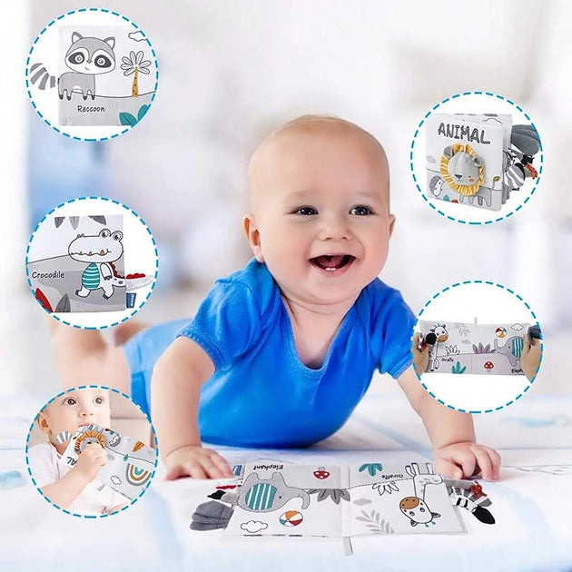 SenseBook Educational Sensory Activity Book for Babies Early Learning