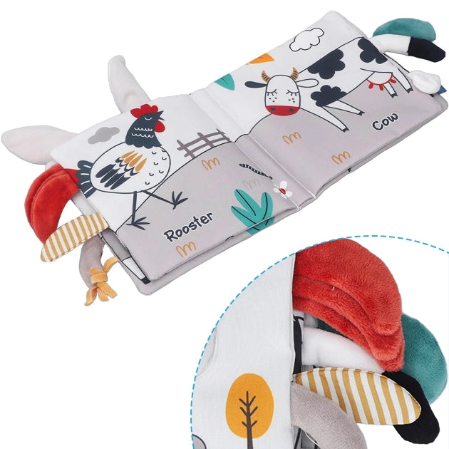 SenseBook Educational Sensory Activity Book for Babies Early Learning