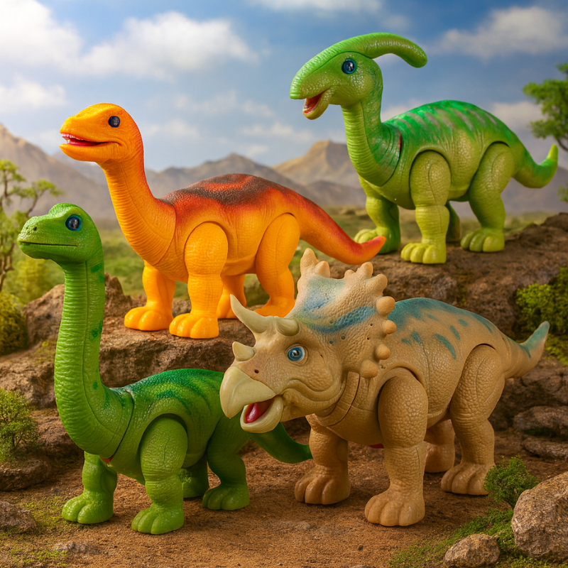 TriRoar Interactive Triceratops Realistic Dinosaur Figure Toy