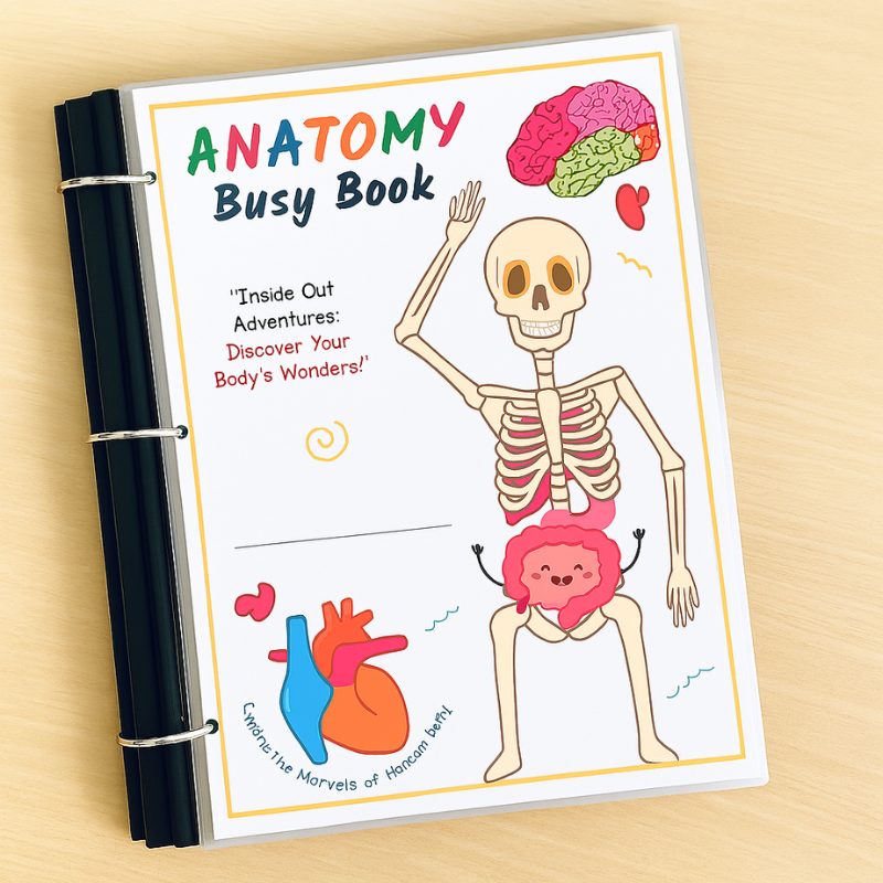 BodyWise Human Body Anatomy Interactive Learning Book for Kids