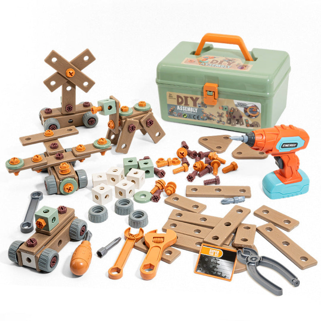 BuildMate Children’s Tool Toy Set with Pretend Tools for Kids