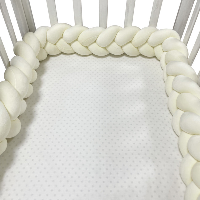 DreamGuard Soft Baby Crib Bumper, Safe Breathable Nursery Bedding Protector