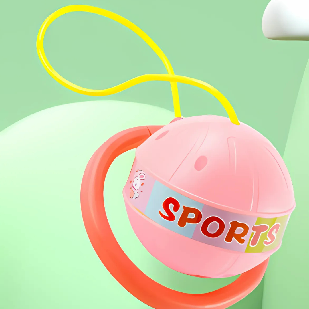 GlowBounce Light-Up Bouncing Ball Toy, Flashing LED Active Play for Kids & Family