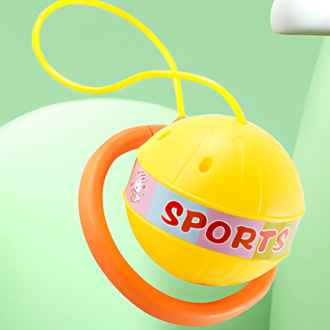 GlowBounce Light-Up Bouncing Ball Toy, Flashing LED Active Play for Kids & Family