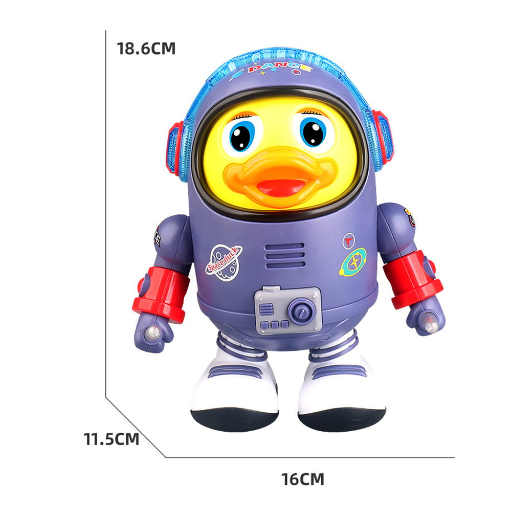 WiggleDuck Musical Dancing Robot Duck Interactive Movement Toy for Babies