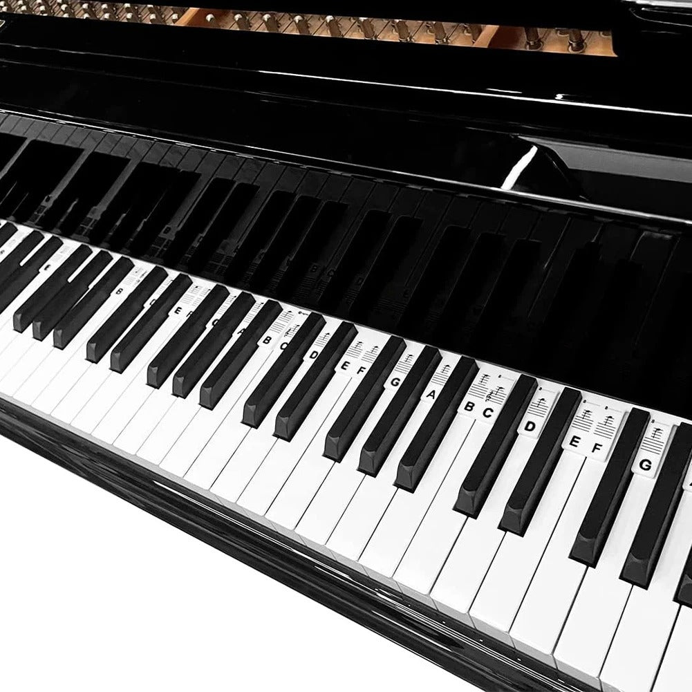 KeyGuide Kids Keyboard Sticker Labels, Colorful Letter & Symbol Learning Set