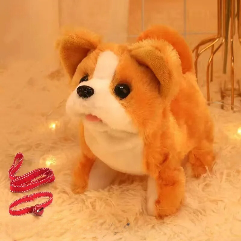 PupSteps Interactive Walking Plush Puppy Realistic Play Dog Toy