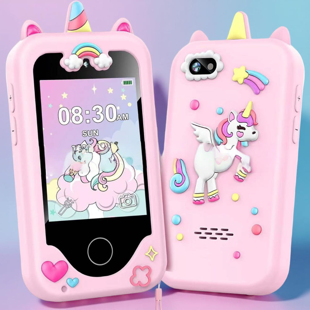 LearnBuddy Smart Kids Learning Smartphone Toy with Camera, Music & Educational Apps