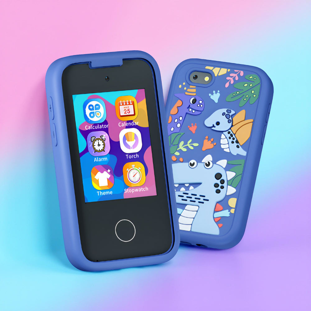 LearnBuddy Smart Kids Learning Smartphone Toy with Camera, Music & Educational Apps