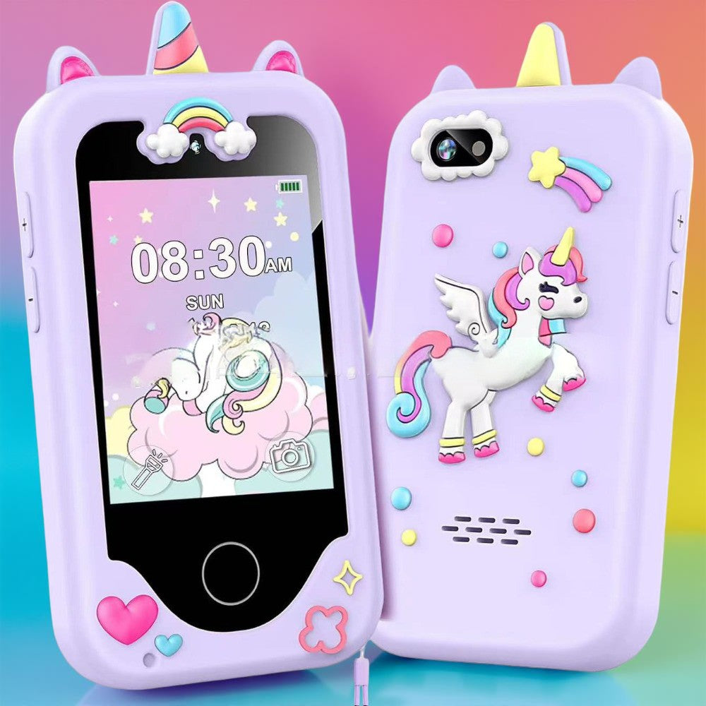 LearnBuddy Smart Kids Learning Smartphone Toy with Camera, Music & Educational Apps