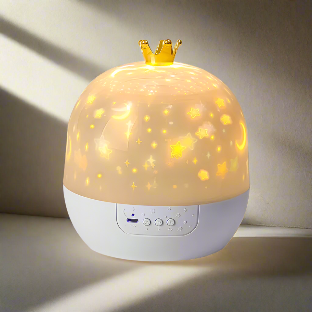 DreamGlow Star Projector Night Light for Kids Bedroom with Soothing Galaxy Effects