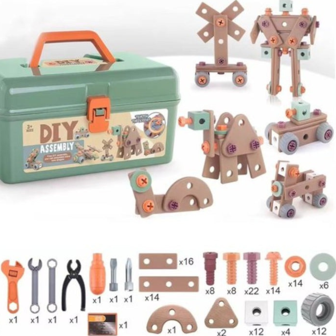 BuildMate Children’s Tool Toy Set with Pretend Tools for Kids