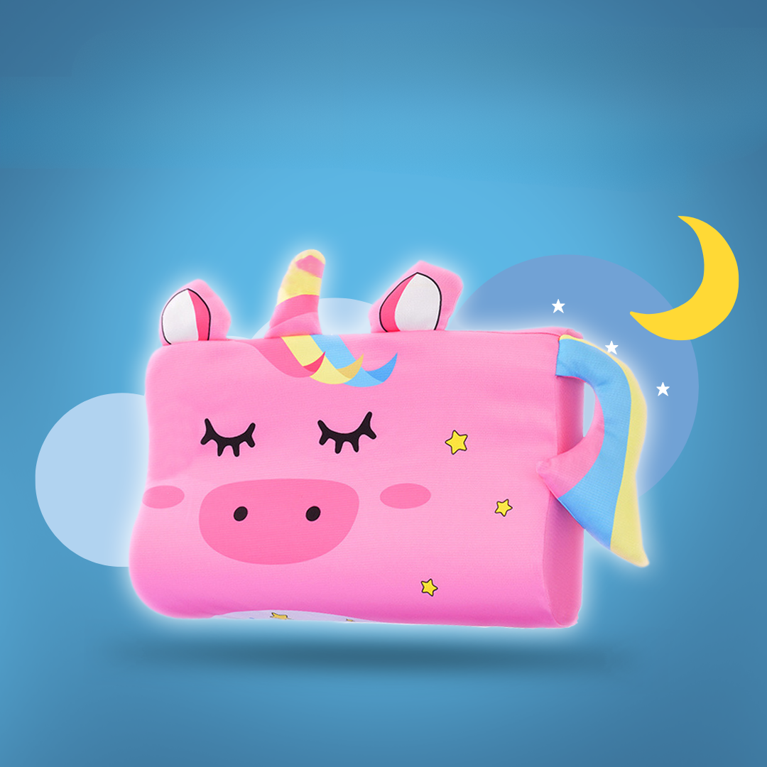 AirNest Breathable Kids Pillow for Toddlers and Children Sleep