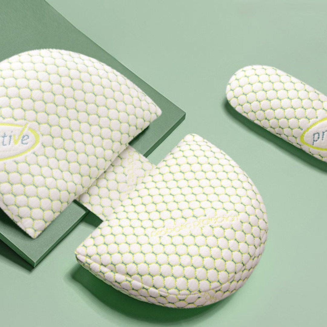BellyNest Pregnancy Support Pillow for Side Sleeping and Full Body Comfort