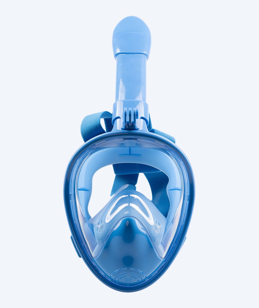 AquaView Kids Snorkel Mask with 180° Panoramic View, Dry Top Leak-Proof Design