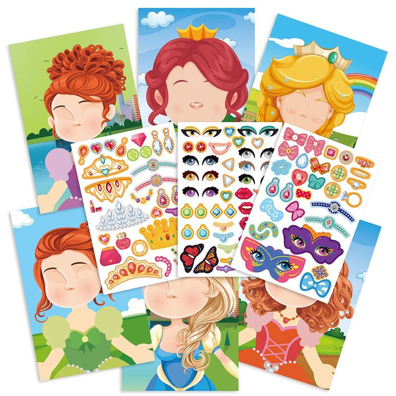 CreativeFun Kids Sticker Book, Reusable Activity & Craft Sticker Set