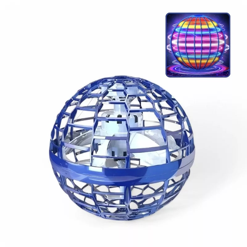 AeroSpin Flying Ball Boomerang Magic Orb Toy with LED Lights