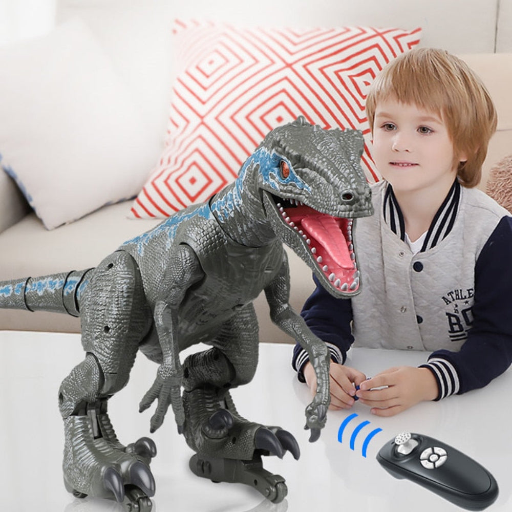 RexRover RC Dinosaur Toy, Realistic Walking & Roaring Remote Control Model for Kids