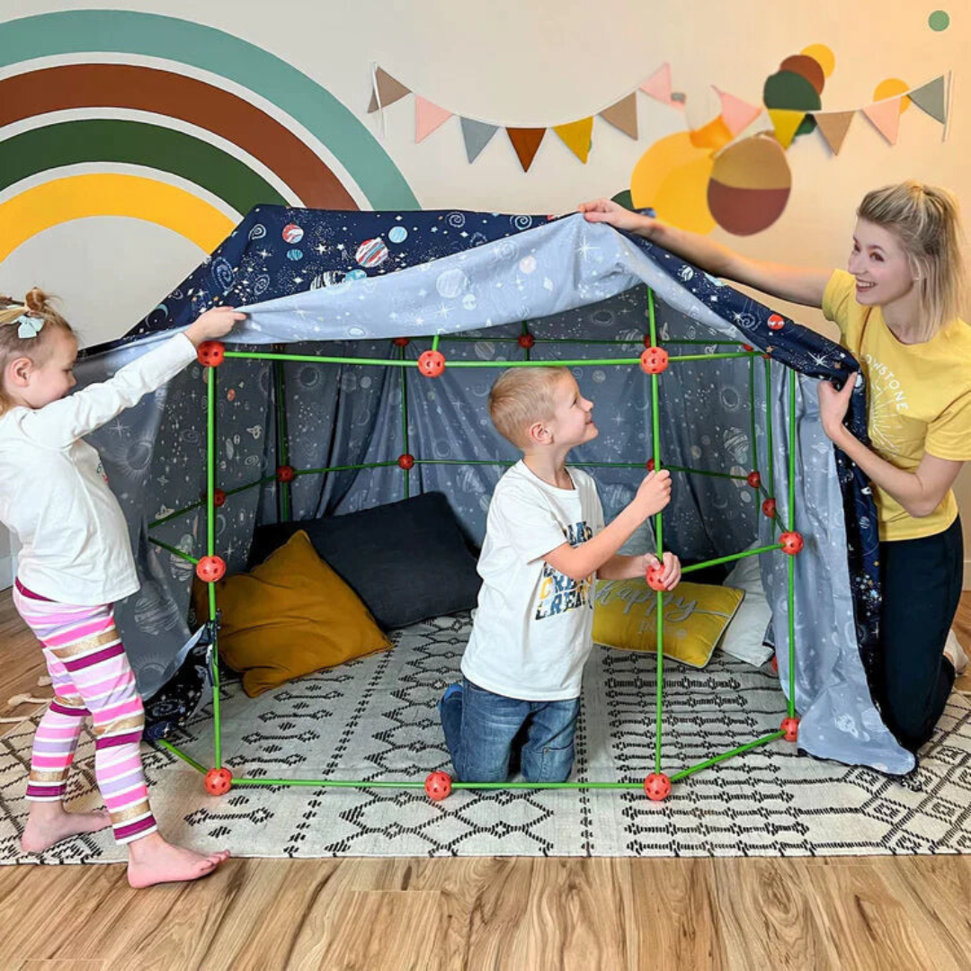 Buildora Creative Building Toy Set for Kids STEM Construction Play