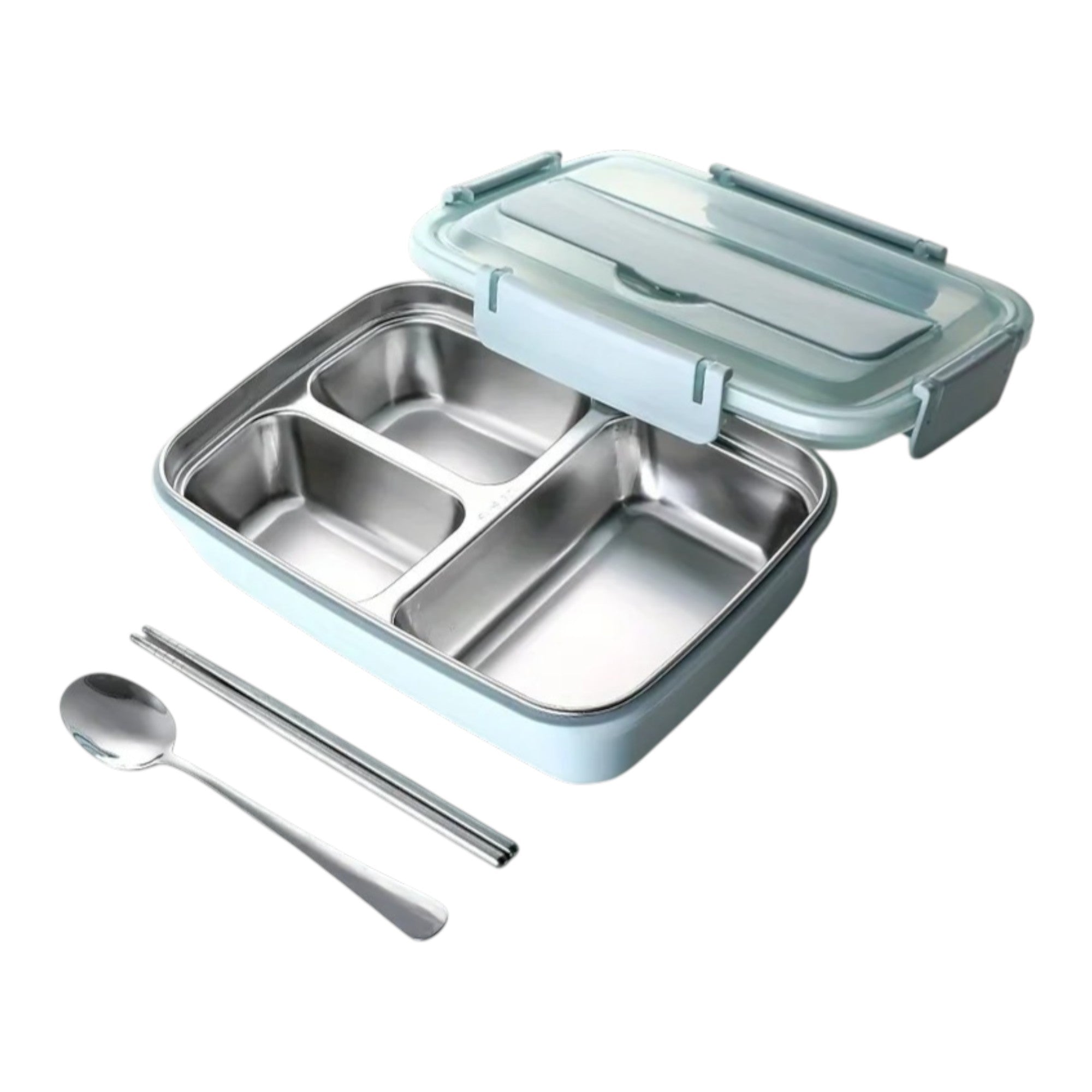 FreshNest Steel Bento Lunch Box – Leak-Proof Stainless Steel Meal Container for Kids & Adults