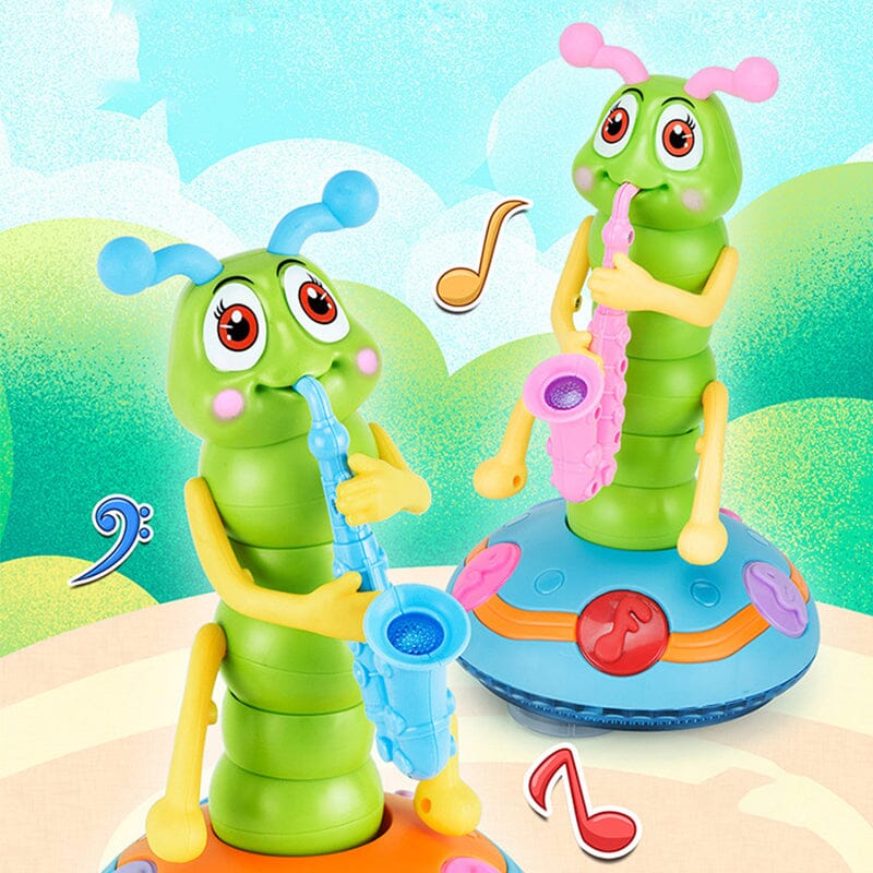 BoogieBug Dancing Caterpillar Musical Toy for Toddlers with Lights Sound and Movement