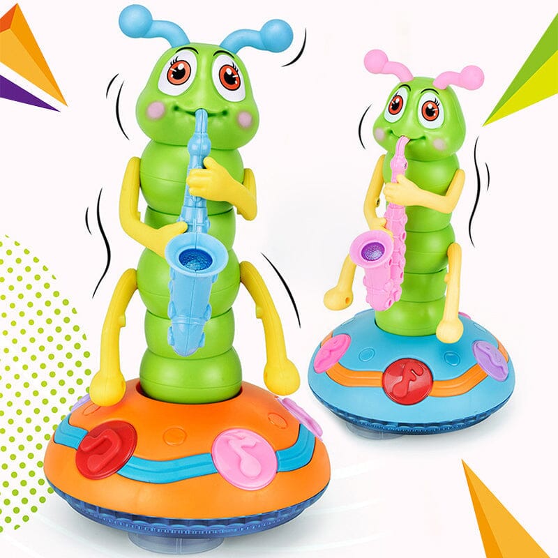 BoogieBug Dancing Caterpillar Musical Toy for Toddlers with Lights Sound and Movement